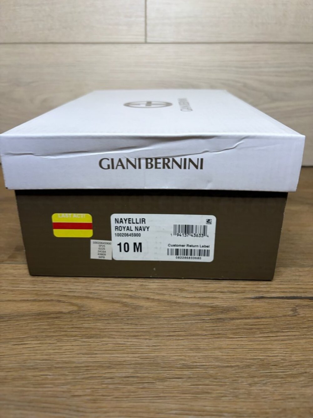 Giani Bernini Women Nayellir Flat Slingback Thong Sandals Navy Blue Size 10M - Picture 7 of 7